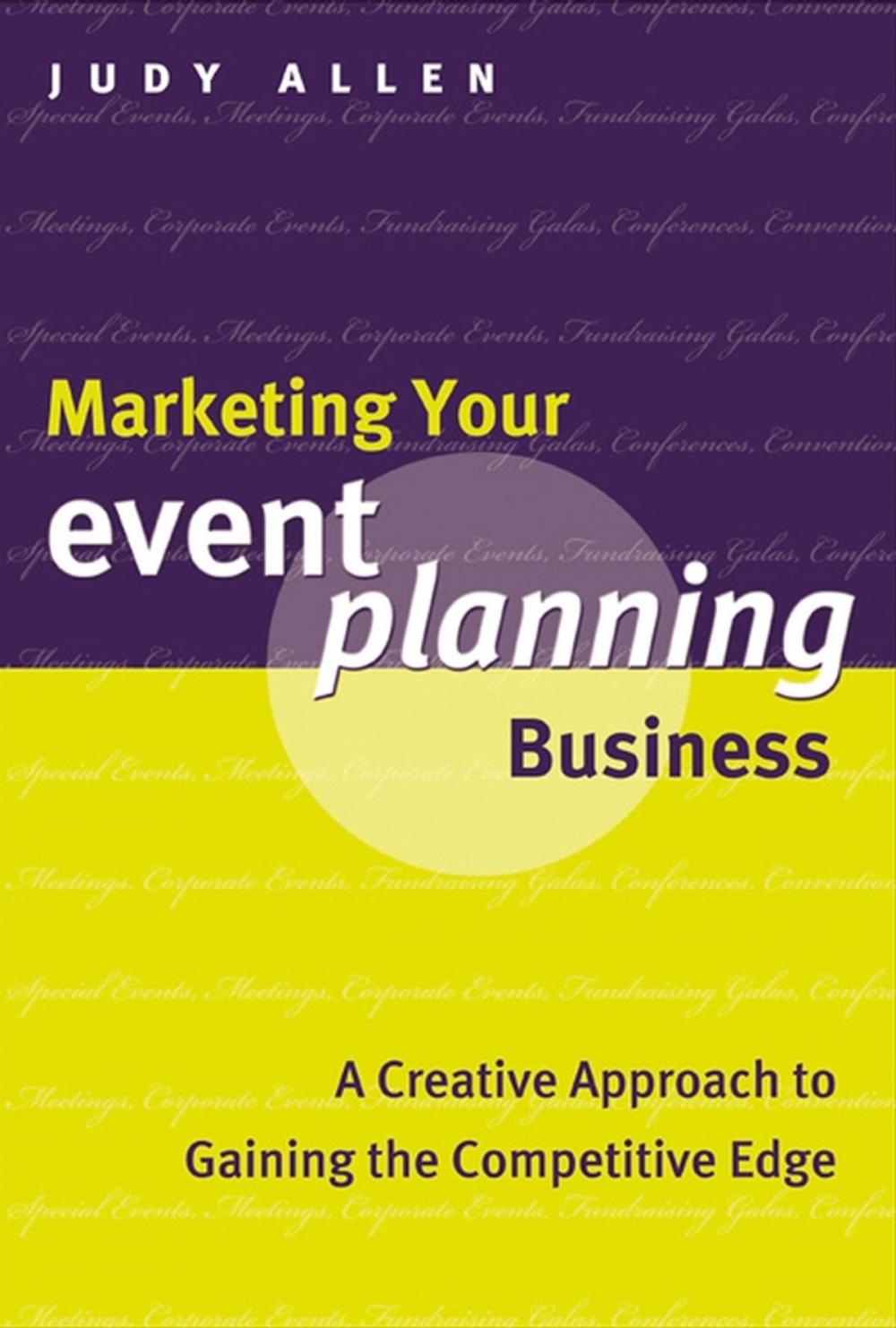 Big bigCover of Marketing Your Event Planning Business