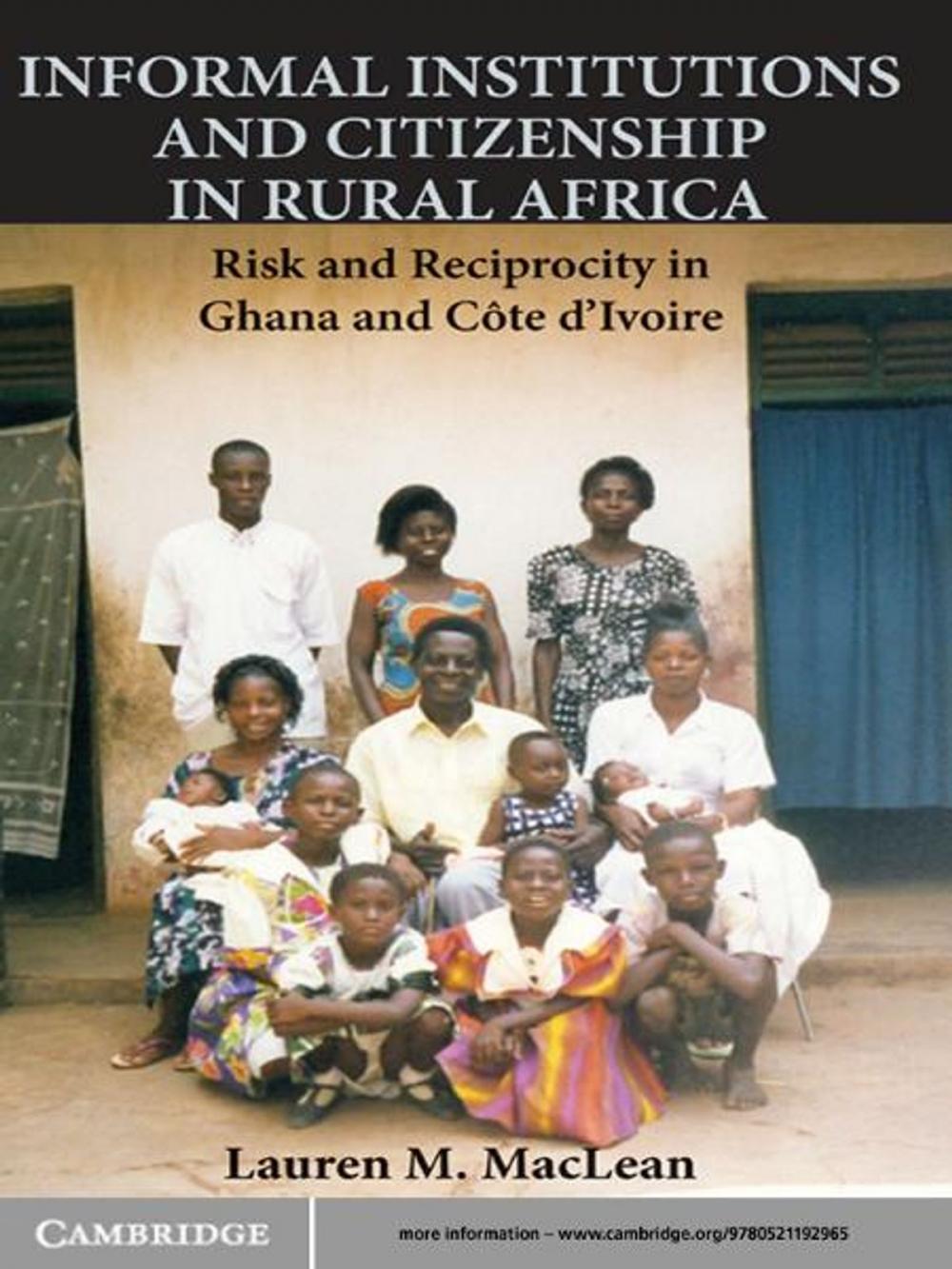 Big bigCover of Informal Institutions and Citizenship in Rural Africa