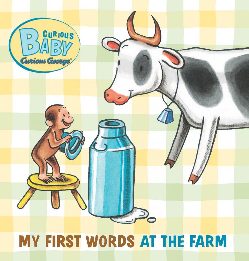 Big bigCover of Curious Baby My First Words at the Farm