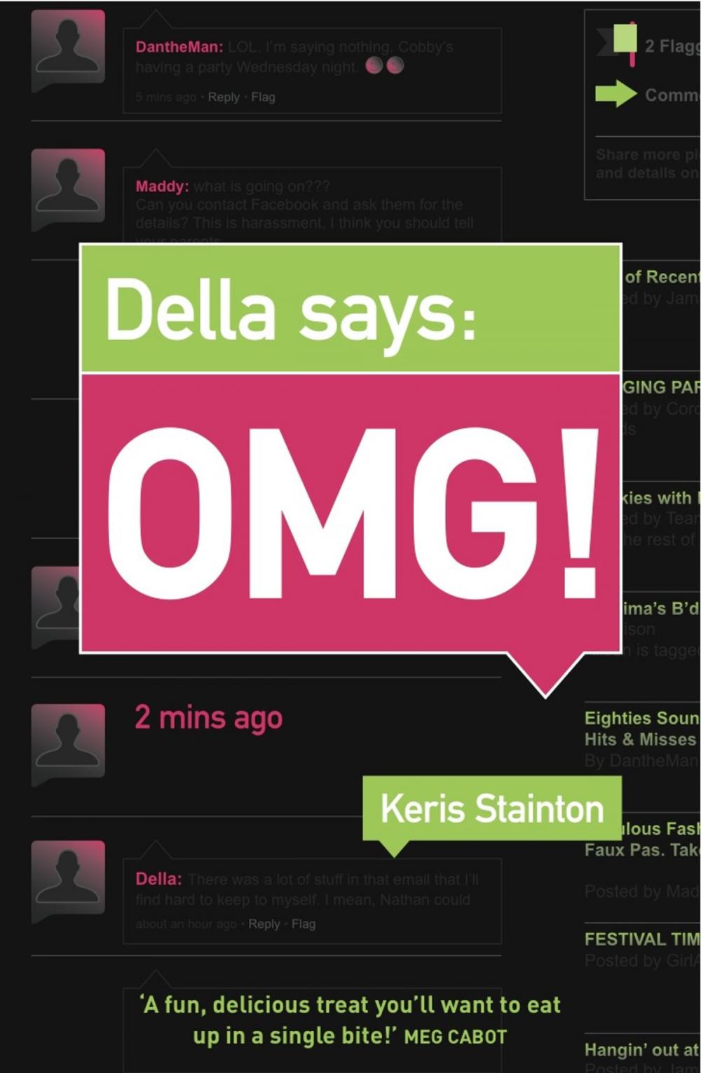 Big bigCover of Della says: OMG!