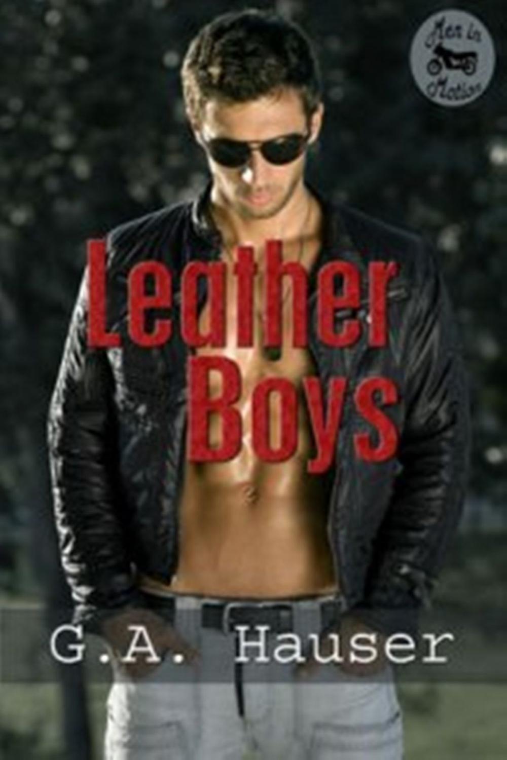 Big bigCover of Leather Boys Book 4 of the Men in Motion series
