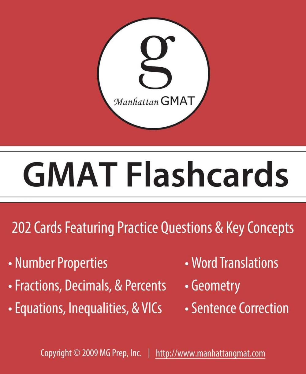 Big bigCover of Manhattan GMAT Flashcards