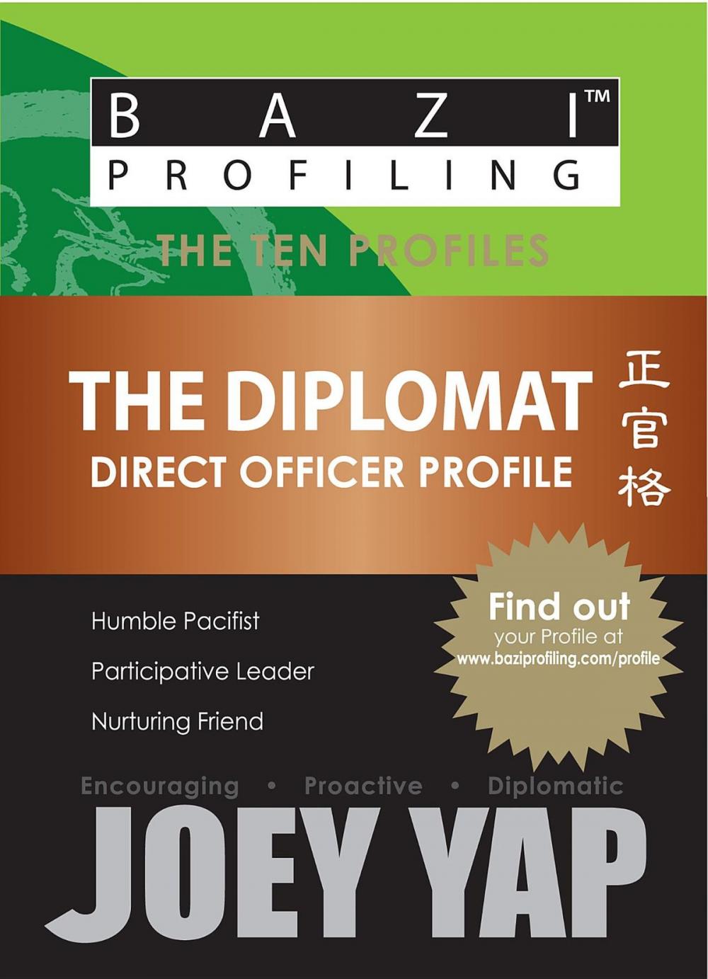 Big bigCover of The Ten Profiles - The Diplomat (Direct Officer Profile)