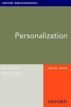Book cover of Personalization: Oxford Bibliographies Online Research Guide