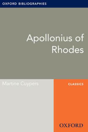 Cover of the book Apollonius of Rhodes: Oxford Bibliographies Online Research Guide by Charlotte Greenspan