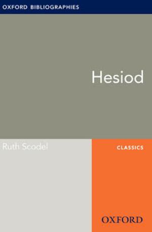 Cover of the book Hesiod: Oxford Bibliographies Online Research Guide by Hannah W. Foster