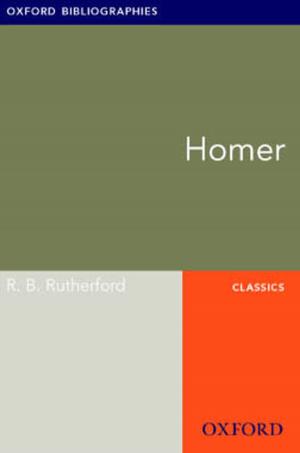 Cover of the book Homer: Oxford Bibliographies Online Research Guide by Andrew Inkpen, Kannan Ramaswamy