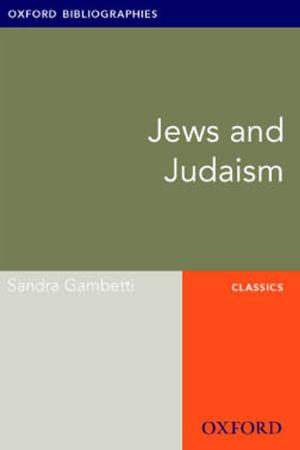 Cover of the book Jews and Judaism: Oxford Bibliographies Online Research Guide by Susan Niditch