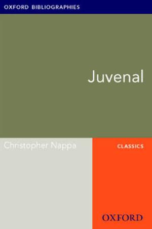 Book cover of Juvenal: Oxford Bibliographies Online Research Guide