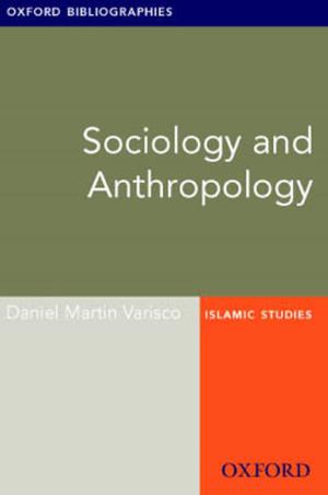 Book cover of Sociology and Anthropology: Oxford Bibliographies Online Research Guide
