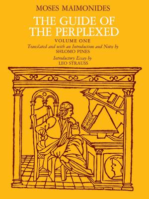 Book cover of The Guide of the Perplexed, Volume 1