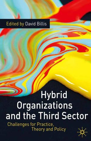 Cover of the book Hybrid Organizations and the Third Sector by Linden Peach