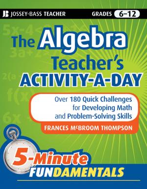 Book cover of The Algebra Teacher's Activity-a-Day, Grades 6-12