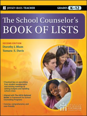 Book cover of The School Counselor's Book of Lists