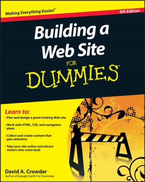 Cover of the book Building a Web Site For Dummies by Julia O'Connell Davidson