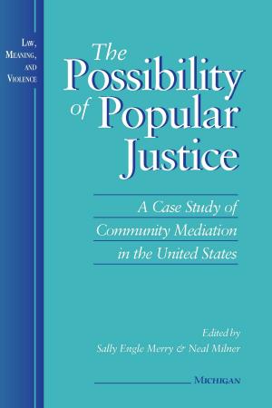 Cover of the book The Possibility of Popular Justice by S. Martin Lindenauer, Elizabeth Oneal