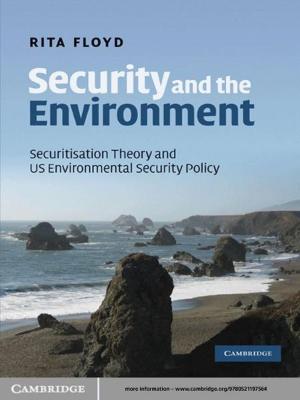 Cover of the book Security and the Environment by Jacques Bertrand