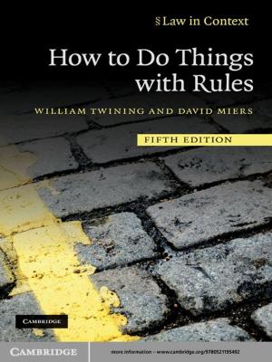 Cover of the book How to Do Things with Rules by Michael A. Santoro, Ronald J. Strauss