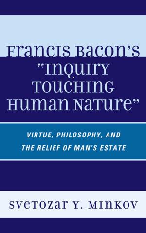 Book cover of Francis Bacon's Inquiry Touching Human Nature