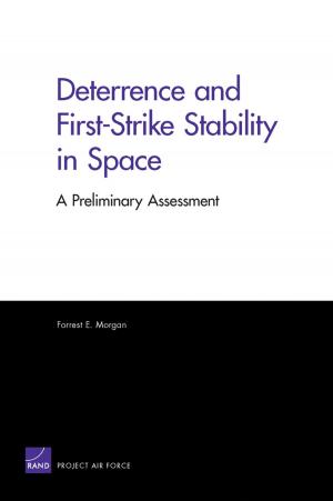 Cover of the book Deterrence and First-Strike Stability in Space by Scott Warren Harold, Martin C. Libicki, Astrid Stuth Cevallos