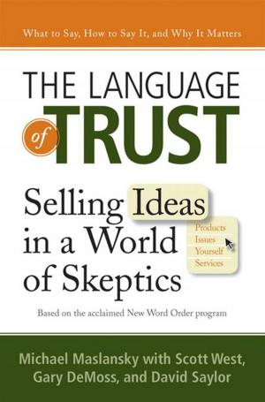 Book cover of The Language of Trust