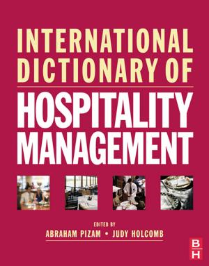 Cover of International Dictionary of Hospitality Management