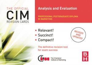 Cover of the book CIM Revision Cards Analysis and Evaluation by Hyunjoon Park