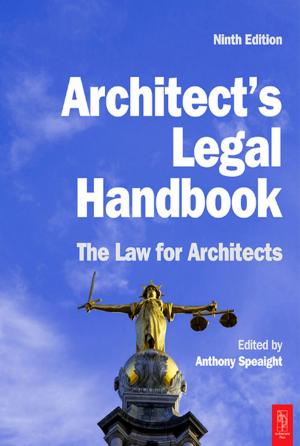 Cover of the book Architect's Legal Handbook by David Joy