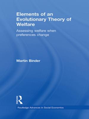 Cover of the book Elements of an Evolutionary Theory of Welfare by Edgar Tembo