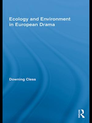 Cover of Ecology and Environment in European Drama