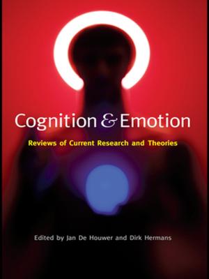 Cover of the book Cognition and Emotion by Frédéric Vandenberghe