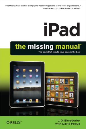 Book cover of iPad: The Missing Manual