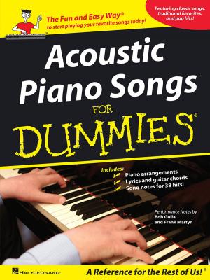 Cover of the book Acoustic Piano Songs for Dummies (Songbook) by Alain Boublil, Claude-Michel Schonberg