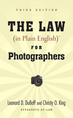 Book cover of The Law (in Plain English) for Photographers