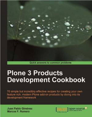 Book cover of Plone 3 Products Development Cookbook