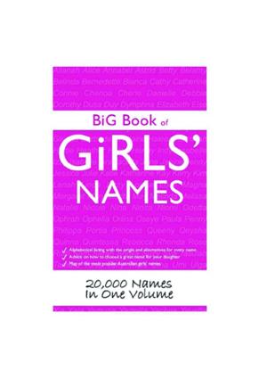 Cover of the book Big Book of Girls Names by Tracey McDonald