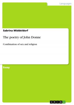 Cover of the book The poetry of John Donne by Michael A. Braun
