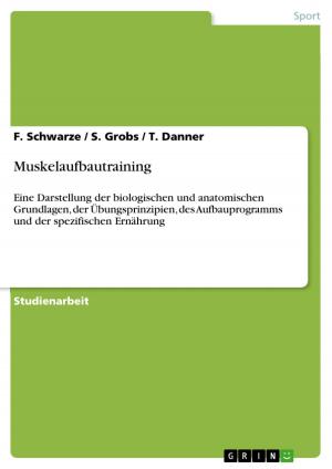 Cover of the book Muskelaufbautraining by Karsten Kramer