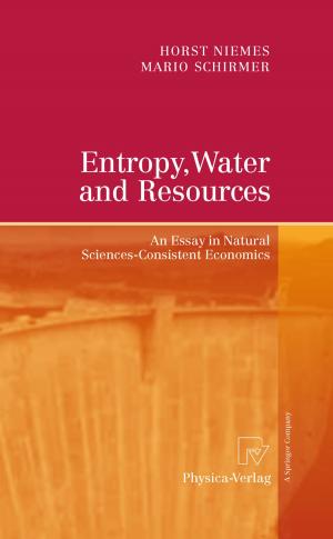 Cover of the book Entropy, Water and Resources by Bodo Sturm, Carsten Vogt
