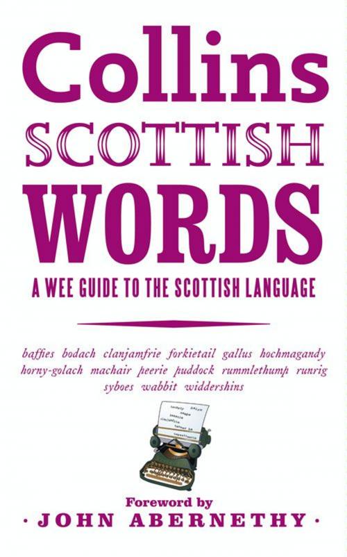 Cover of the book Collins Scottish Words: A wee guide to the Scottish language by , HarperCollins Publishers