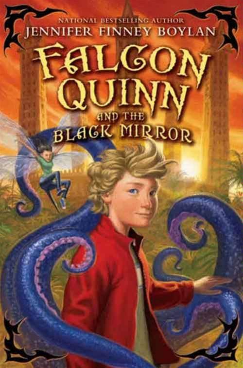 Cover of the book Falcon Quinn and the Black Mirror by Jennifer Finney Boylan, Katherine Tegen Books