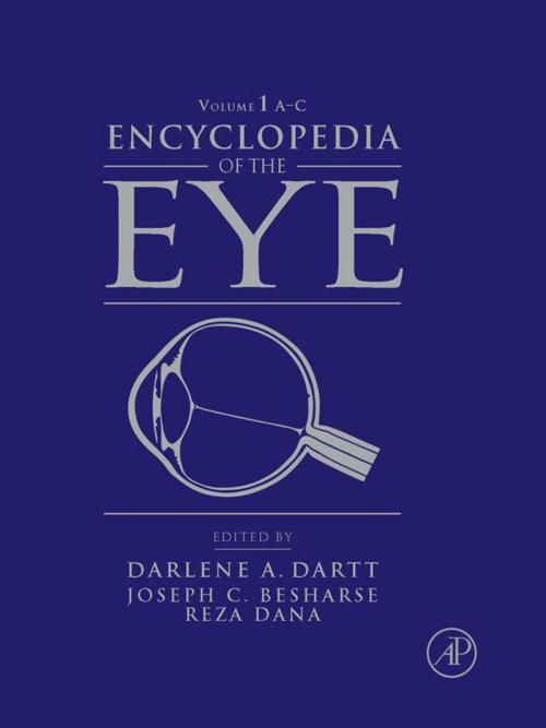 Cover of the book Encyclopedia of the Eye by Darlene A. Dartt, Elsevier Science