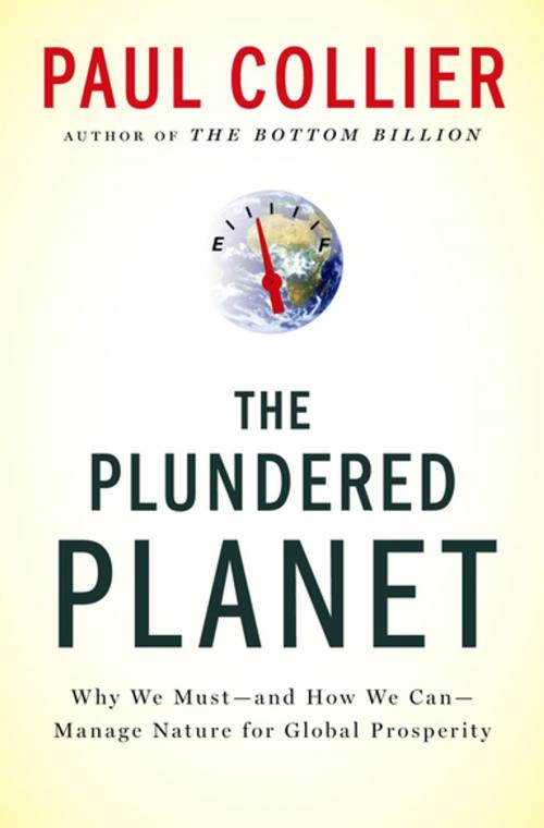 Cover of the book The Plundered Planet by Paul Collier, Oxford University Press