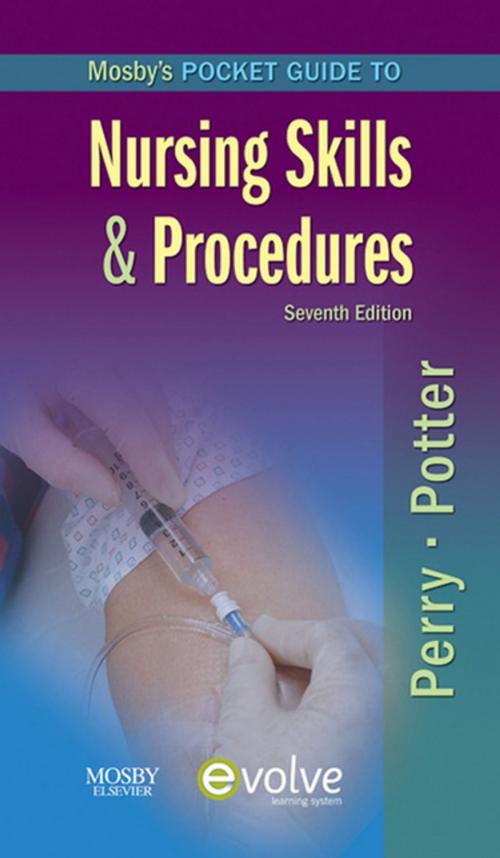Cover of the book Mosby's Pocket Guide to Nursing Skills and Procedures by Anne Griffin Perry, Patricia A. Potter, Elsevier Health Sciences