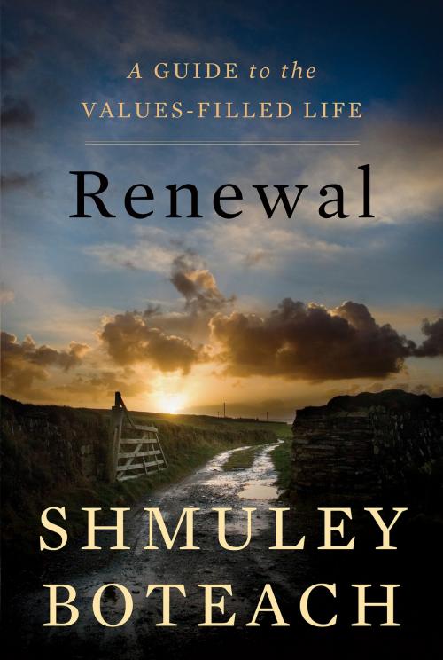 Cover of the book Renewal by Shmuley Boteach, Basic Books