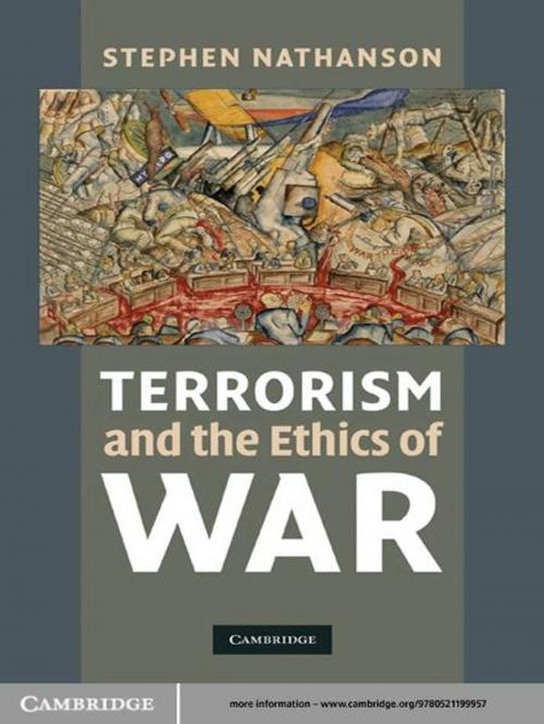 Cover of the book Terrorism and the Ethics of War by Stephen Nathanson, Cambridge University Press