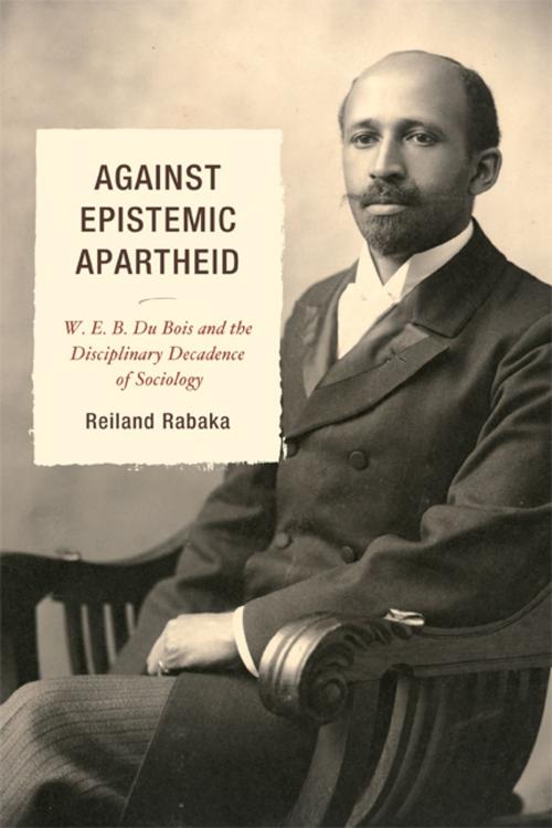 Cover of the book Against Epistemic Apartheid by Reiland Rabaka, Lexington Books