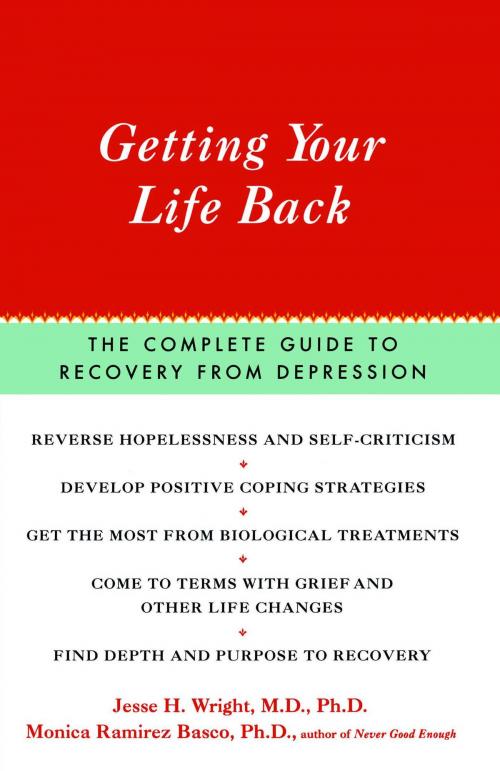Cover of the book Getting Your Life Back by Jesse Wright, Monica Ramirez Basco, Ph.D., Free Press