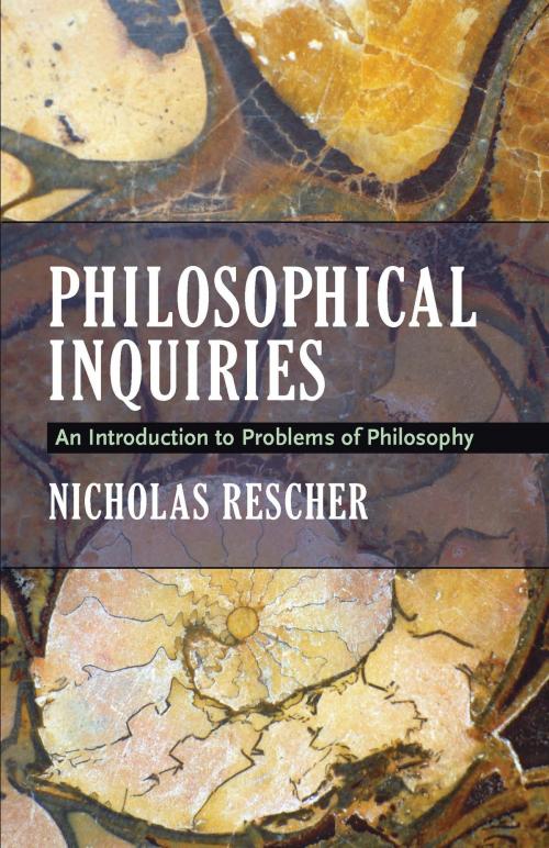 Cover of the book Philosophical Inquiries by Nicholas Rescher, University of Pittsburgh Press