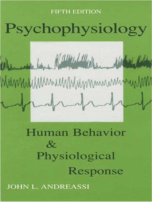 Cover of the book Psychophysiology by John L. Andreassi, Taylor and Francis